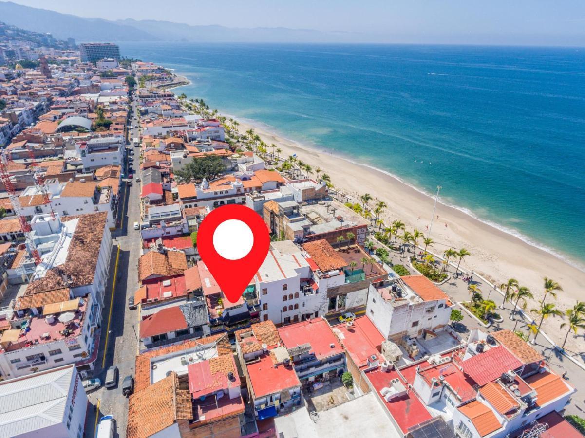 Casa Maria Malecon Hotel ปูแอร์โตบาญาร์ตา ภายนอก รูปภาพ